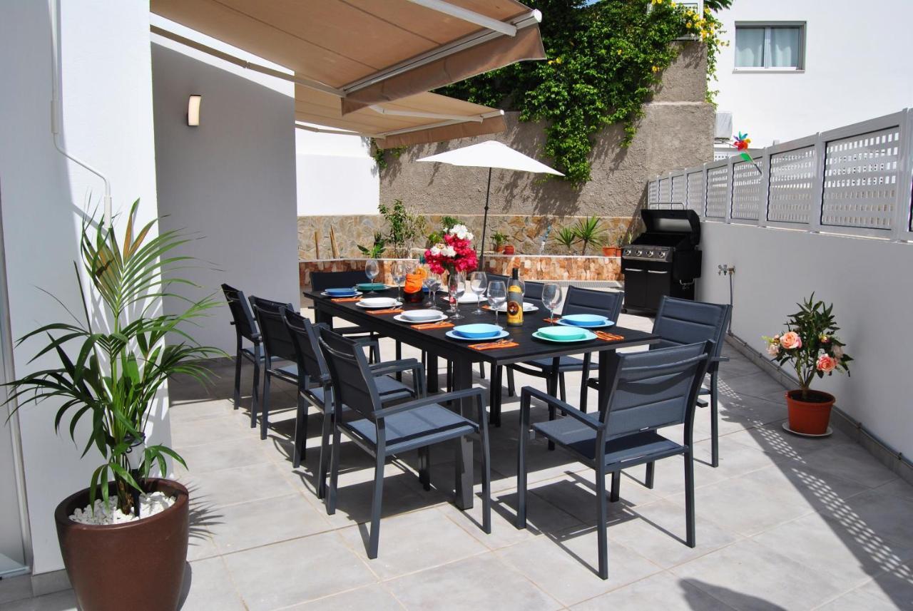 Big Villa Tauro With Private Heated Saltwater Pool & Jacuzzi & Bbq & Game Room & Arcade Games Mogán 외부 사진