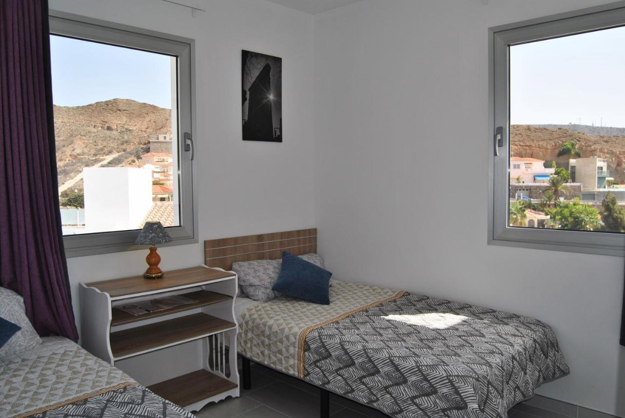 Big Villa Tauro With Private Heated Saltwater Pool & Jacuzzi & Bbq & Game Room & Arcade Games Mogán 외부 사진